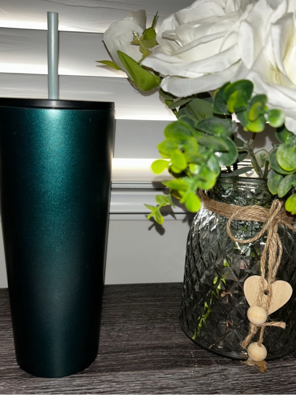 Starbucks Stainless Steel 24 Oz Double Cold Cup Tumbler 2020 Black Green - Picture 4 of 8